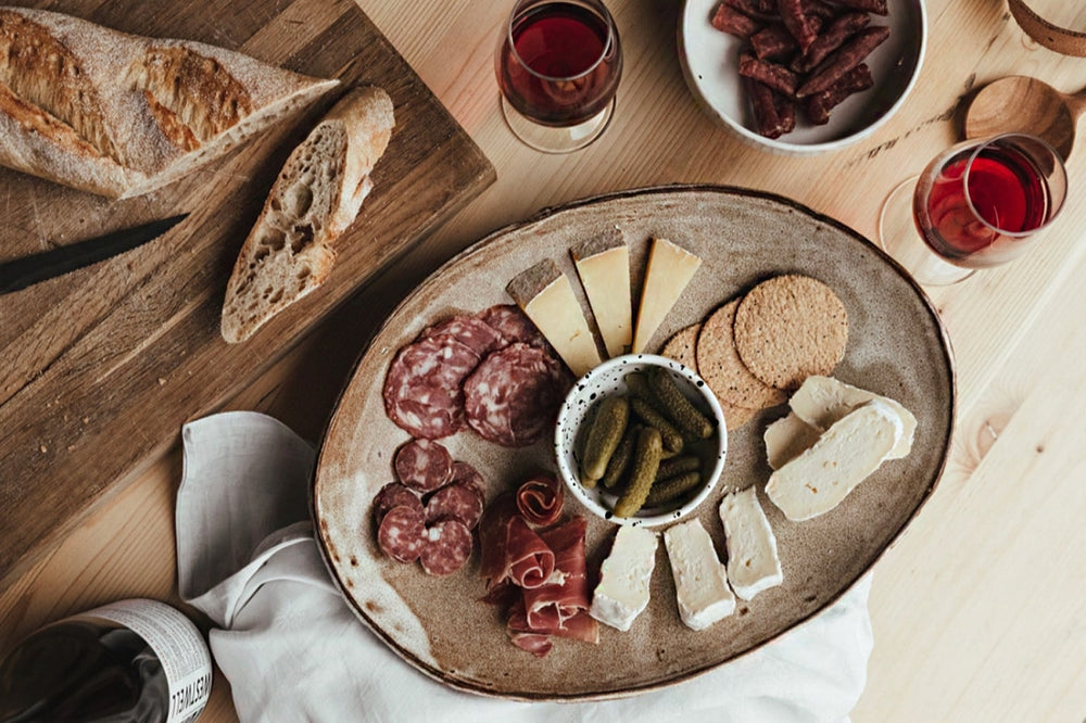 Cheese, Meat,<br>Bread & Wine