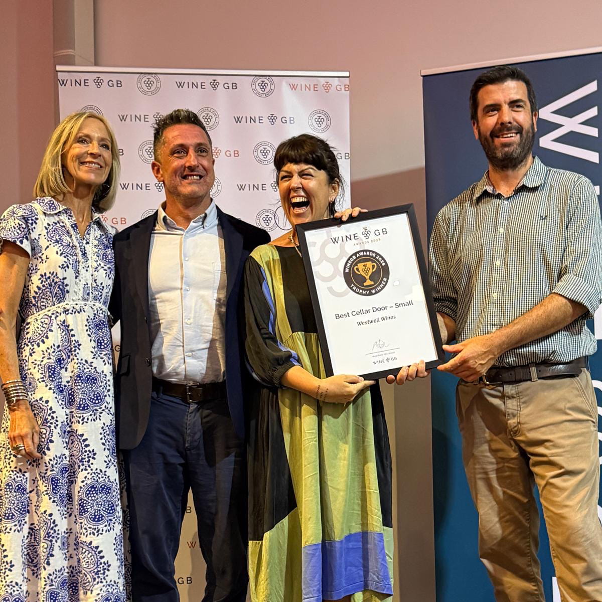 We Won Best Cellar Door (Small) - A Lovely Bit of Recognition
