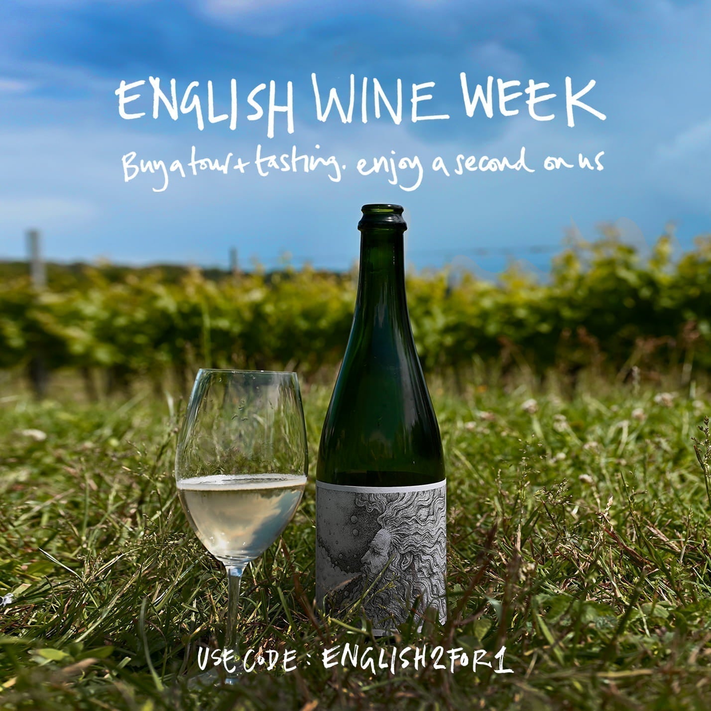 English Wine Week - Buy a Tour & Tasting, Enjoy a Second On Us