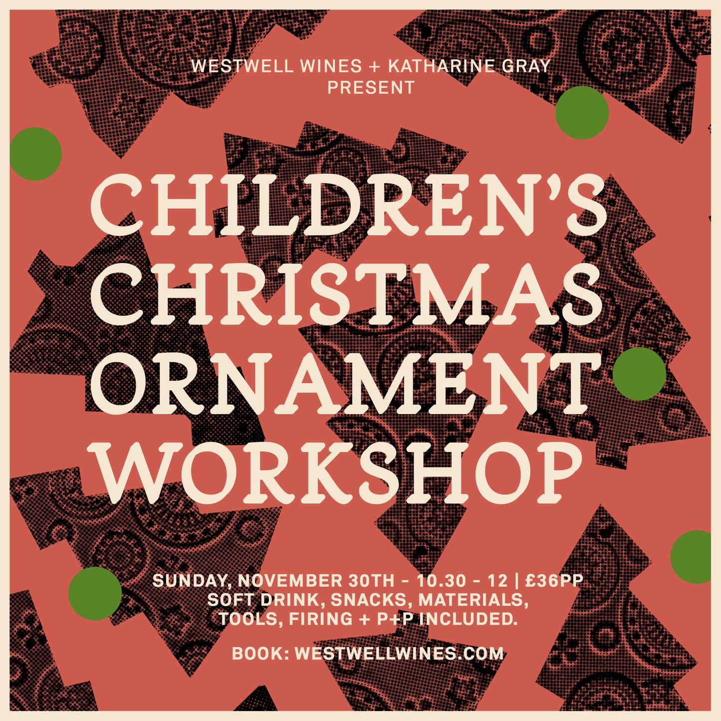 Children's Clay Christmas Ornament Workshop