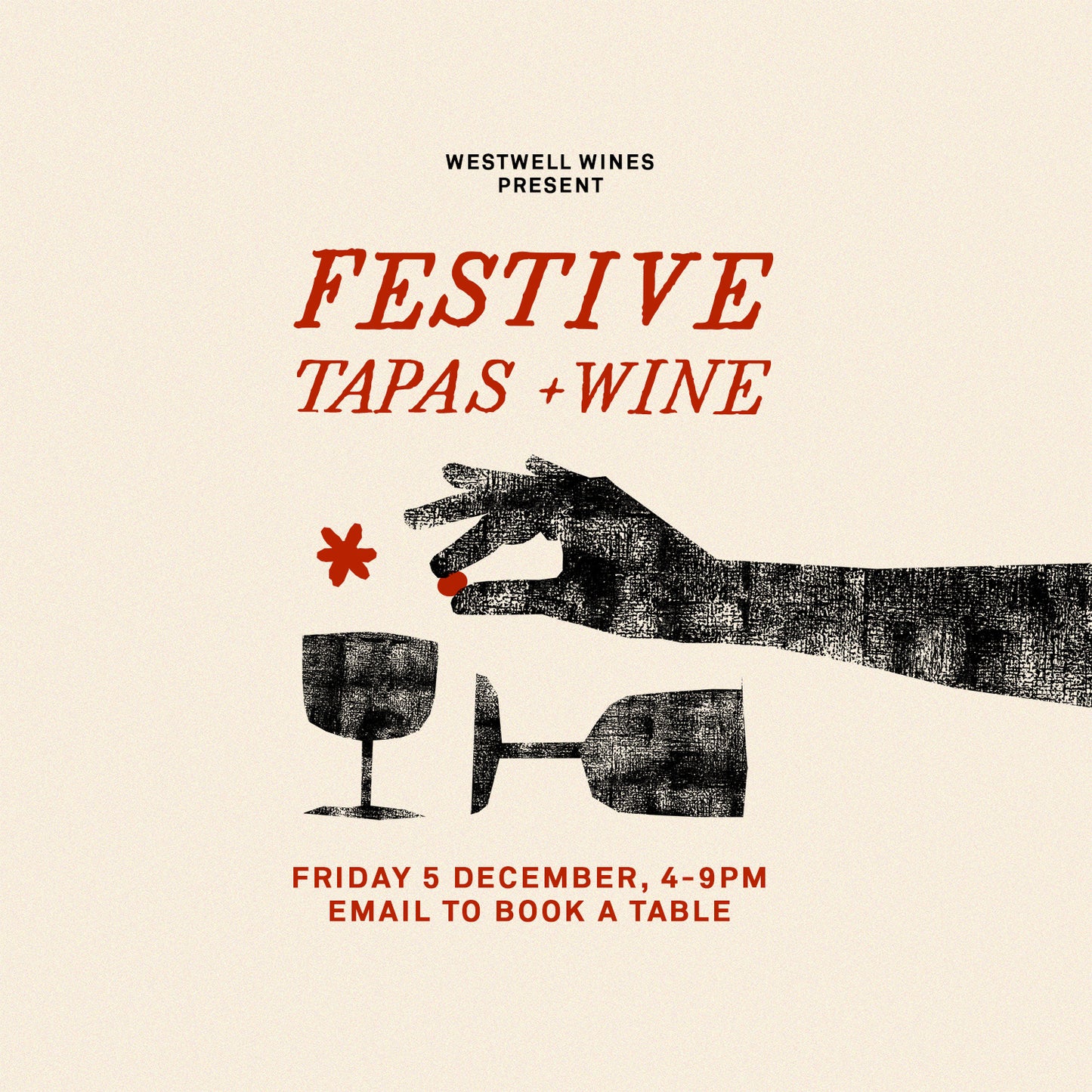 Festive Tapas at Westwell