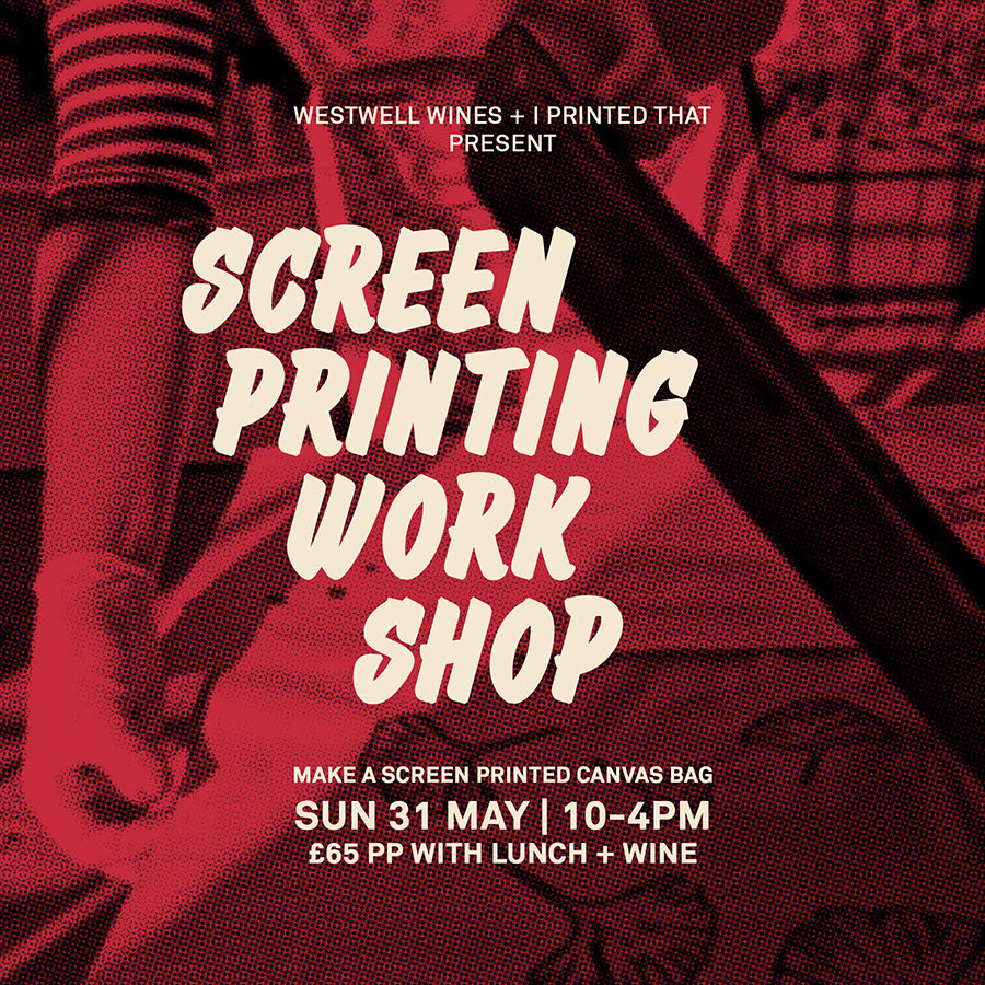 Screen Printing Workshop + Lunch